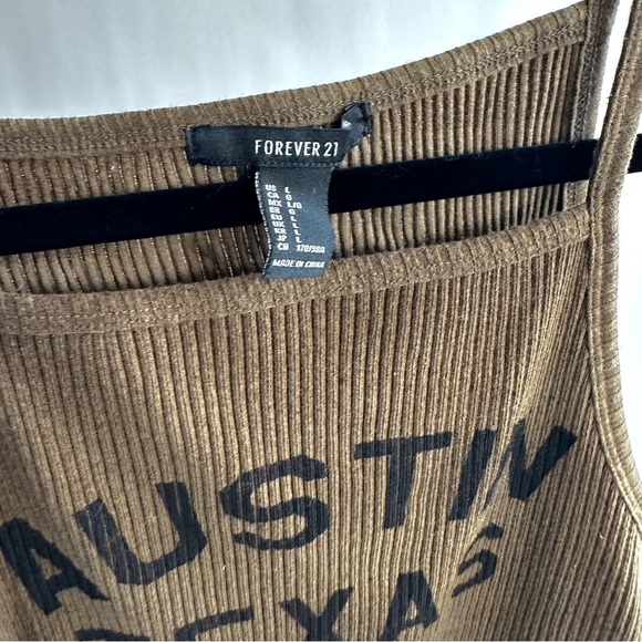 Austin Texas Ribbed Graphic Tank Top - Picture 2 of 2